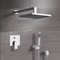 Chrome Shower System with 8